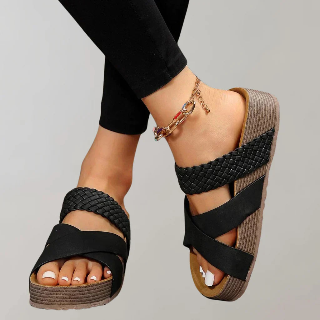 Orthopedische platformsandalen voor dames, comfortabel