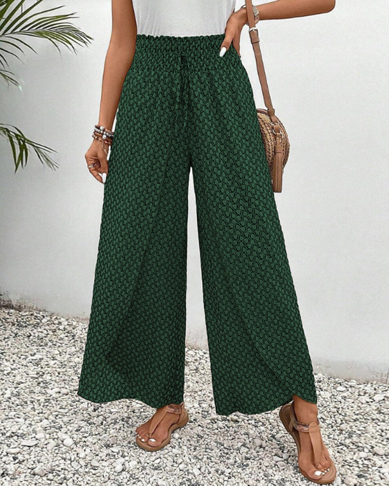 Sapphira | damesbroek met geometrische print