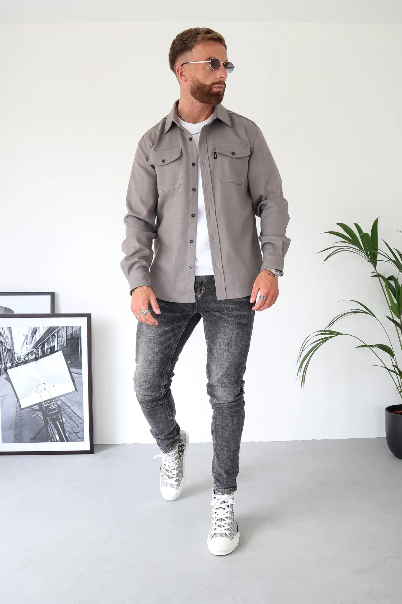 Modern overshirtjack voor heren - Azan