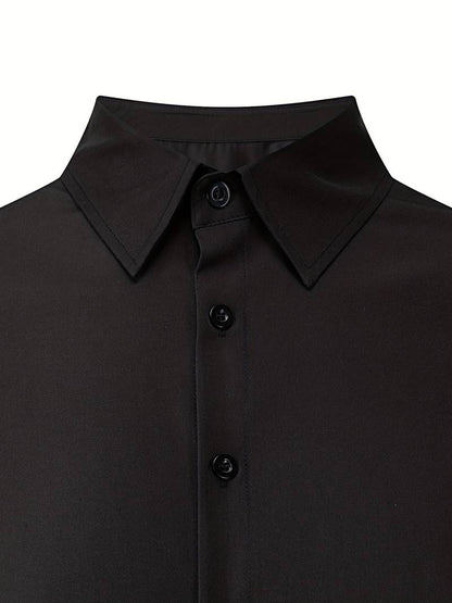 Oliver - Casual herenoverhemd met korte mouwen