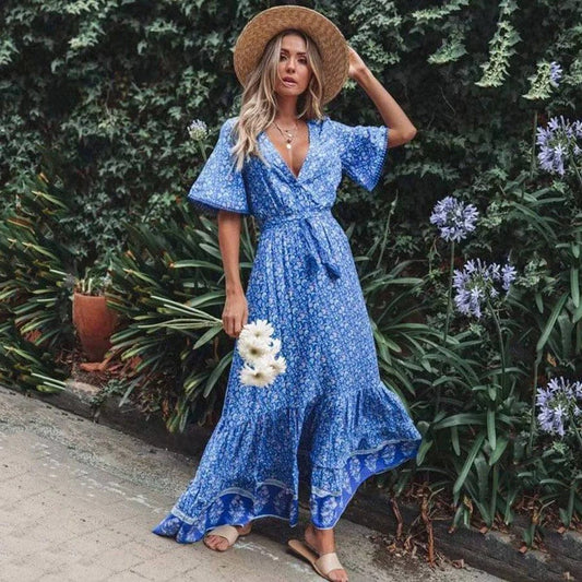 Bloemenjurk in hippie chic | Aerinne