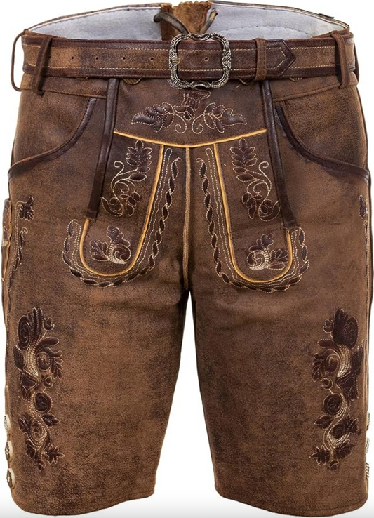 Modieuze en unieke leren broek voor heren - Clement