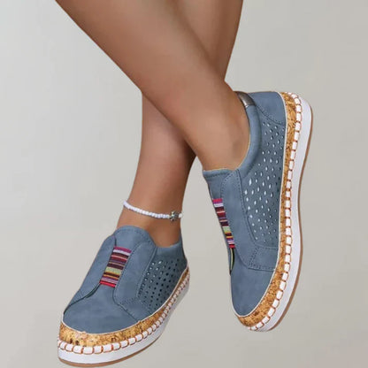Lichte loafers voor dames