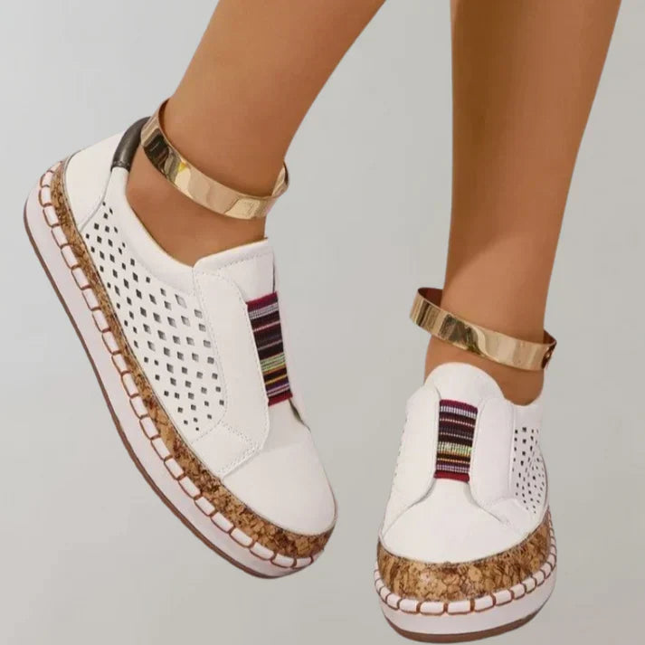 Lichte loafers voor dames