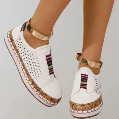 Lichte loafers voor dames