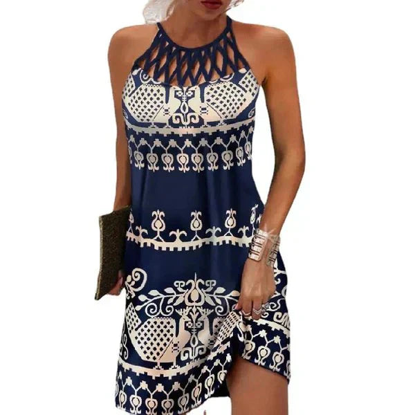 Zomerjurk met halternek | Devine