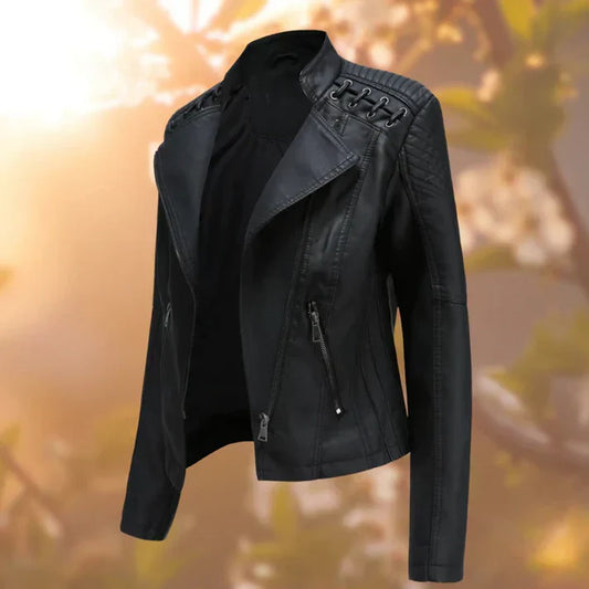 Leren jas voor dames - Hal