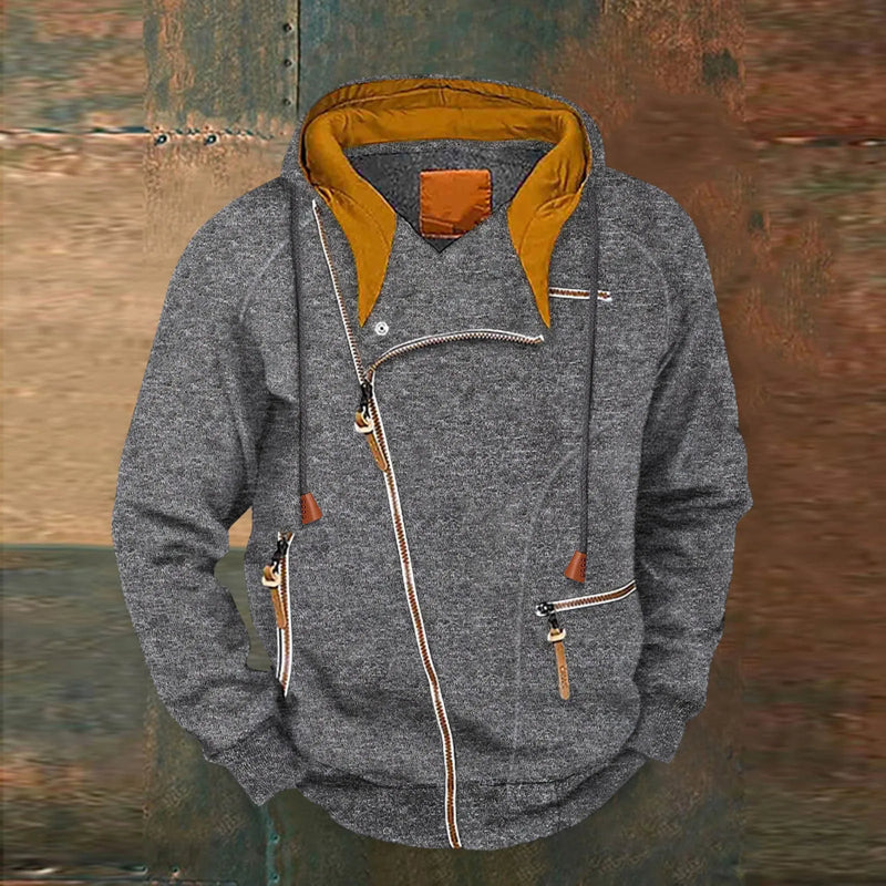 Henrik | modieuze sweater winterjas voor heren