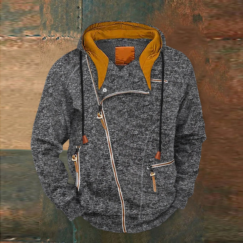 Henrik | modieuze sweater winterjas voor heren