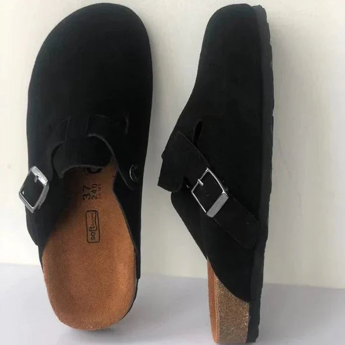 Premium unisex leren boston-sandalen: stijl en kwaliteit in één