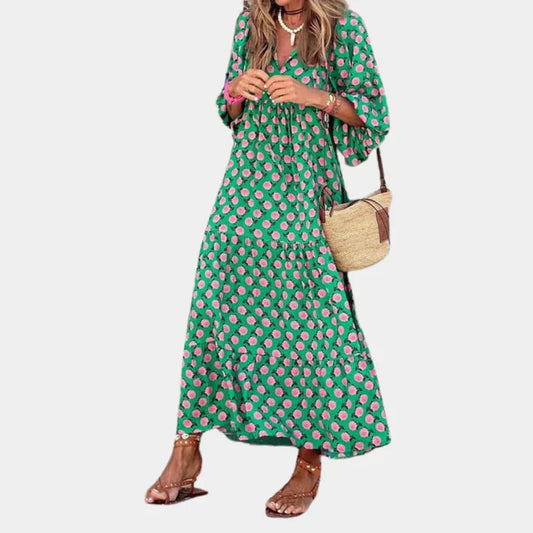 Trendy en comfortabele lange damesjurk