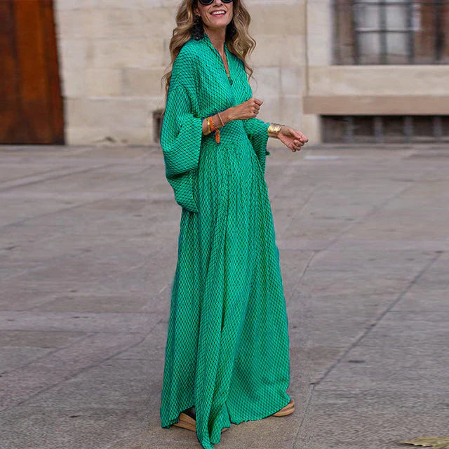 Tinsley - maxi-jurk - elegantie met print
