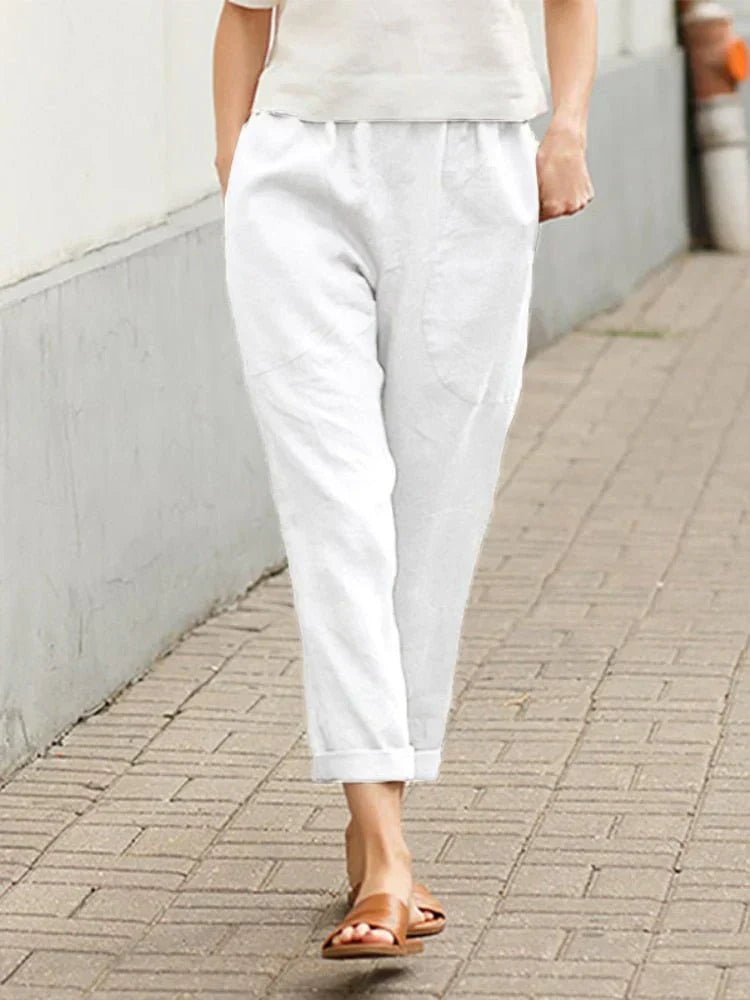 Een supercasual, elegante broek